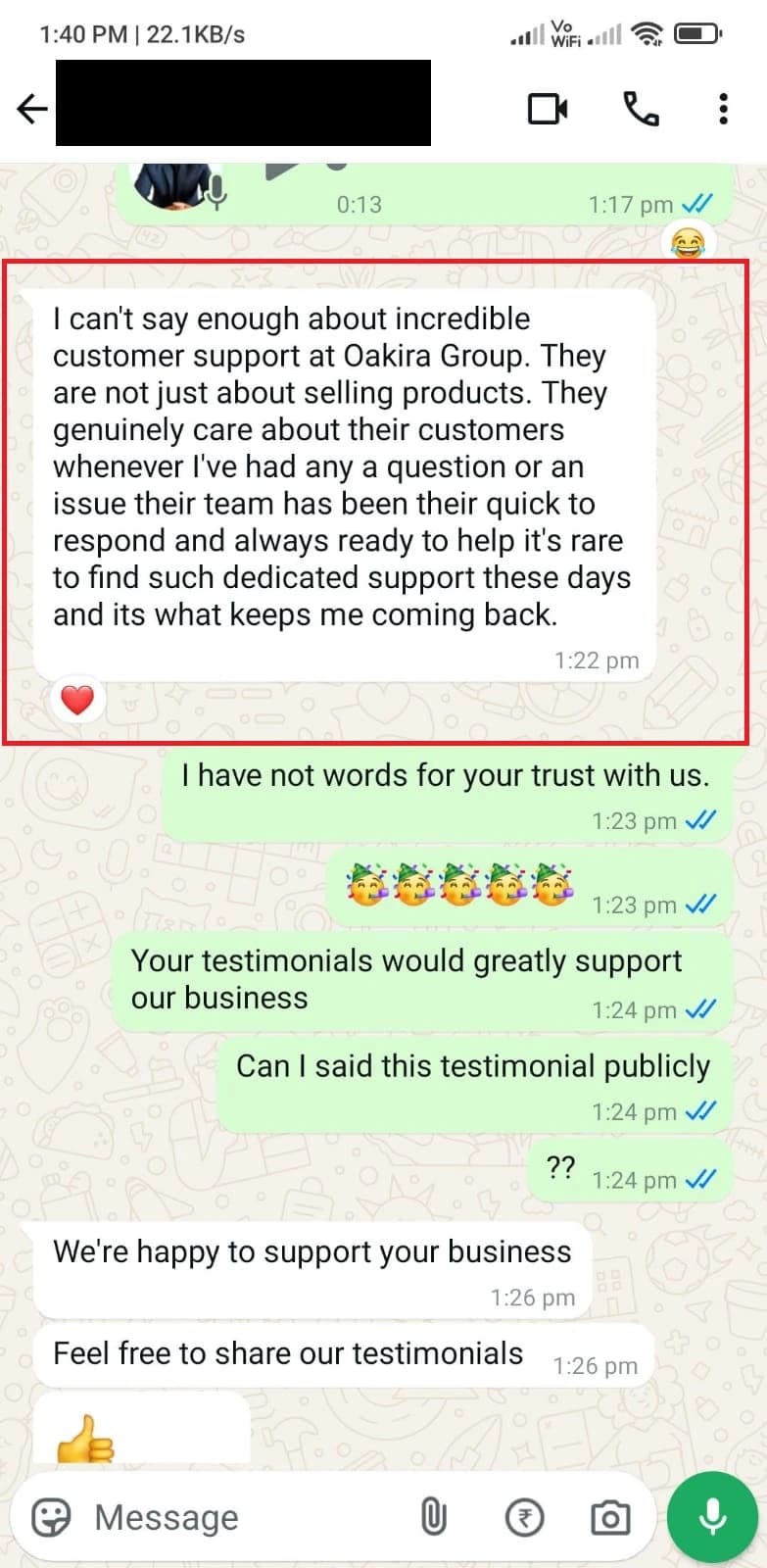 Client Testimonial 9