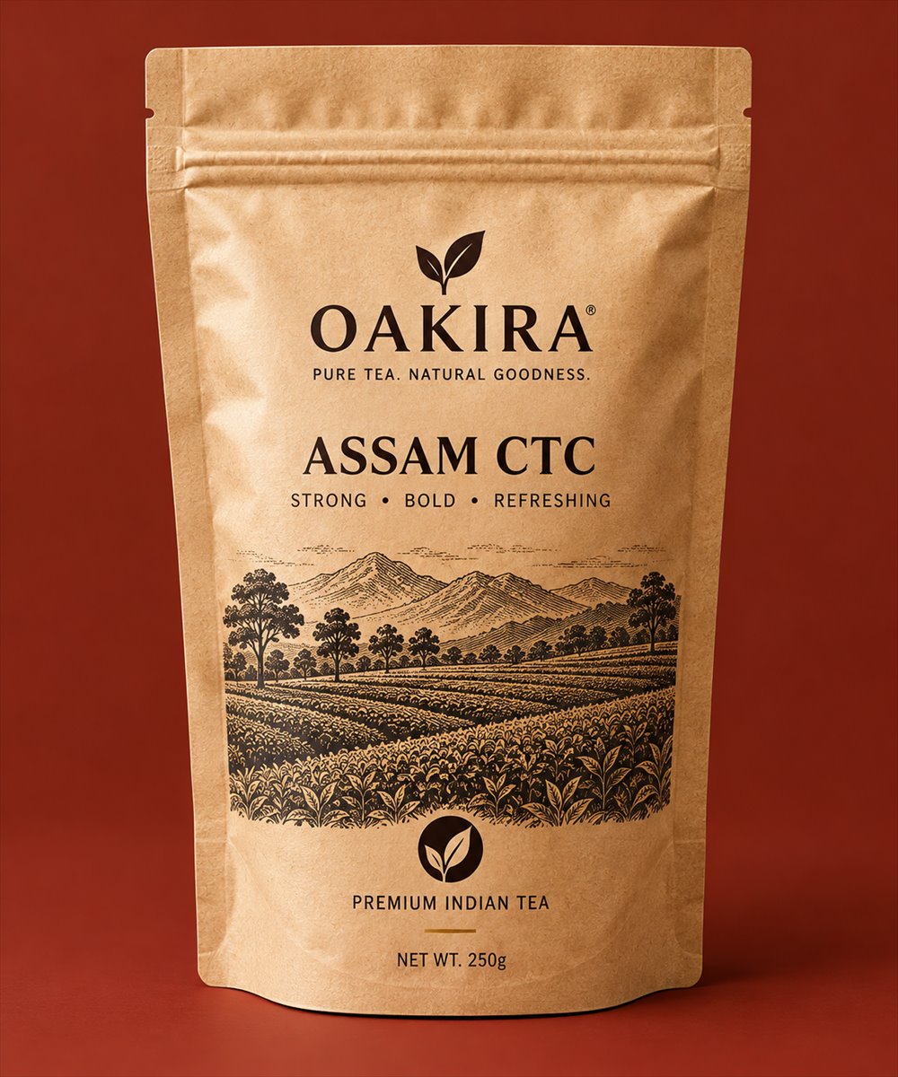Oakira Assam CTC Tea pouch