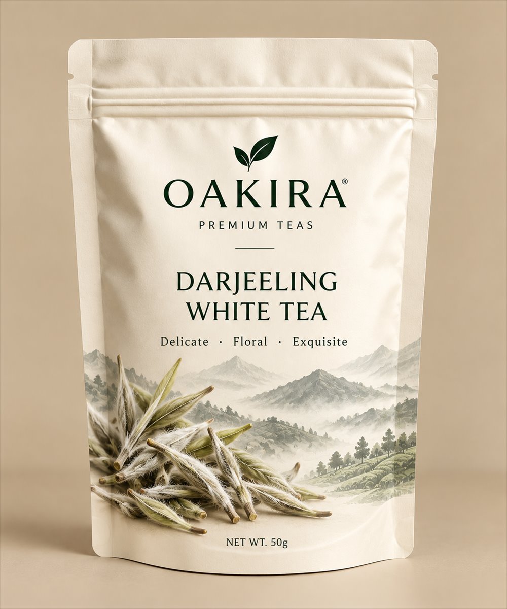 Oakira Darjeeling White Tea pouch